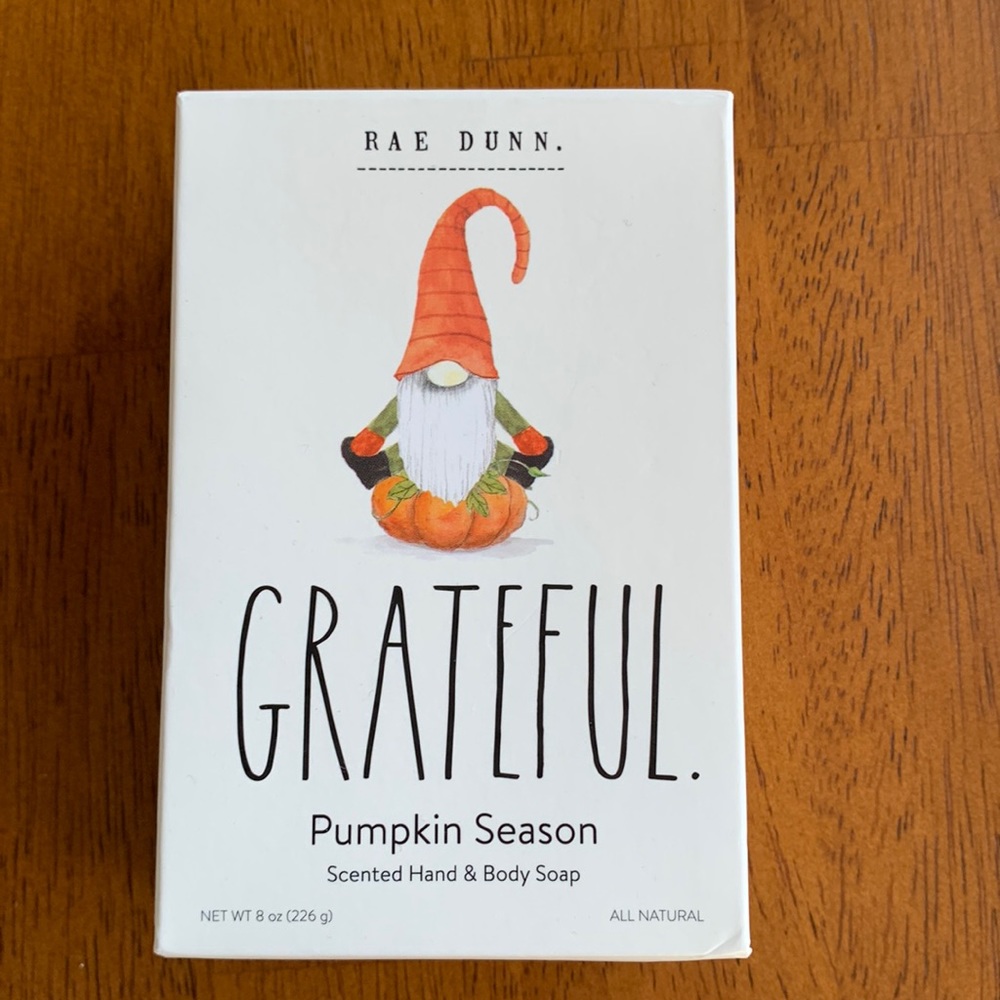 Rae Dunn Grateful Pumpkin Season Hand Soap